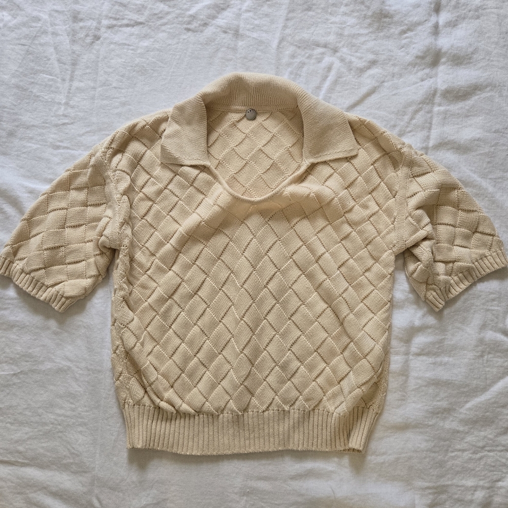 Margaret OLeary Organic Cotton Knit Women's Sweater - Picture 2 of 5